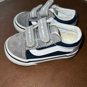 Vans Kids Sneakers in Gray and Navy